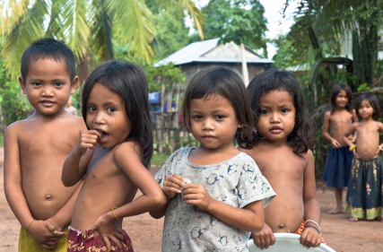 Children in Cambodia